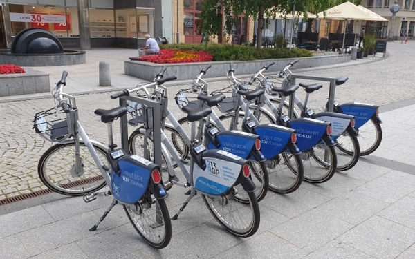 Opavská sdílená kola budou opět zdarma